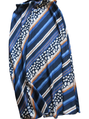 Maxi rock linie blau bunt - maxi,