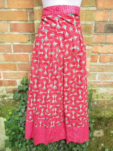 Rock wickelrock bunt maxi - rock,