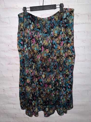 Vintage maxirock blumenmuster - maxirock,