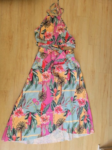 Strandset croptop maxirock - strandset,